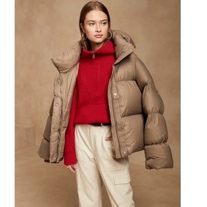 HEART HIPS Red Ribbed Velour Half-Zip Oversized Fit Pullover | M/L